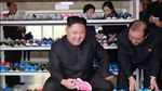 Foto: Wajah Ceria Kim Jong-Un Saat Kunjungi Berbagai Tempat di Korut