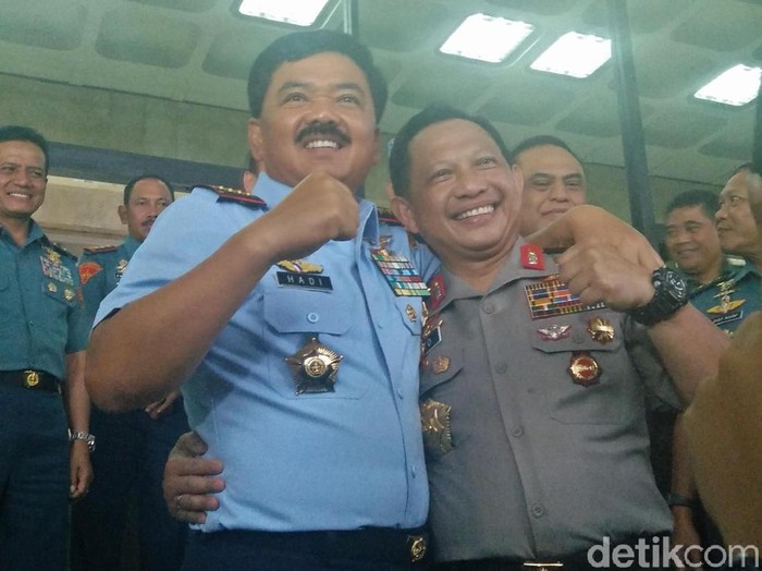 Bertemu Panglima, Kapolri Bicara soal Tentara dan Polisi yang Kuat