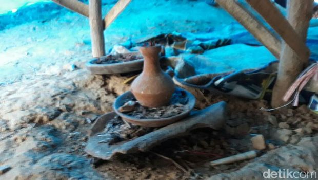 Perlengkapan ritual harta karun diamankan/