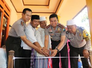 Keren... Rumah Polisi Ini Dijadikan Sekolah Baca Alquran
