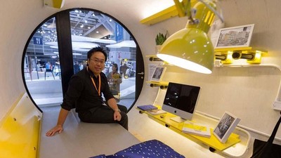 Rumah Tabung Canggih yang Pintunya Bisa Dikunci dari Handphone