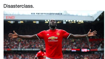 Statistik Lukaku dalam derby Manchester. Foto: Screenshot Twitter