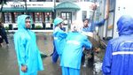 Disedot Petugas, Banjir di Jalan Kemang Raya Surut