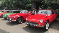 Ini adalah MG-B saudara jauh dari Morris Mini di bawah bendera British Motor Corporation. Foto: Rio Kusuma