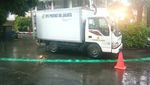 Disedot Petugas, Banjir di Jalan Kemang Raya Surut