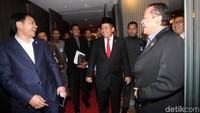 Rapat Bamus DPR digelar di lantai 3 gedung Nusantara III kompleks parlemen, Senayan, Jakarta, Senin (11/12/2017). Salah satu hasilnya ialah Bamus menerima pengunduran diri Novanto.