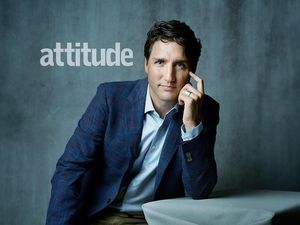 Gantengnya PM Kanada Justin Trudeau Jadi Model di Majalah LGBT