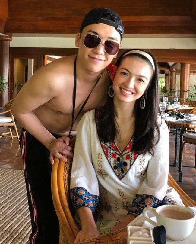 Foto ini diambil di Filipina saat keduanya tengah liburan bersama. Dengan memajang foto bersama Seungri, Raline mengucapkan selamat ulang tahun untuk K-pop idol itu yang ke-27. A good morning with the Birthday Panda. Thanks for all the good times so far! Its definitely been a HAPPY Birthday, begitu keterangan foto di Instagram Raline Shah.  Foto: dok. Instagram (Raline Shah)