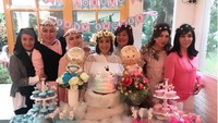 Akhir pekan kemarin, Andi membuat baby shower sebelum sang buah hati lahir. Foto: Andi Soraya (Instagram/detikHOT)