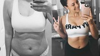 Banyak orang yang membagikan foto mereka sebelum dan sesudah melakukan BBG. Mayoritas mengaku puas dan senang terhadap apa yang mereka capai karena berolahraga keras. (Foto: Instagram/@kaylaitsines)