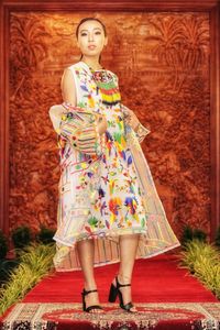 Salah satu kostum yang ditampilkan saat fashion show (Dok. KBRI Canberra)