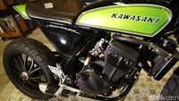 Hampir seluruh komponen motor diubah hanya bagian mesin dan sasis depan saja yang masih tetap dipertahankan.
