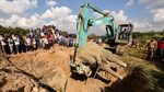 Foto: Haru Pemakaman 2 Gajah di India yang Mati Disetrum