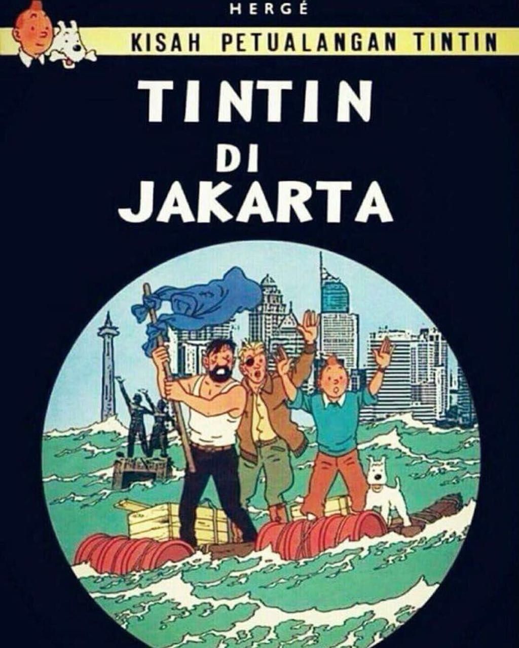 Deretan Meme Jakarta Banjir Yang Bikin Nyengir Foto 4