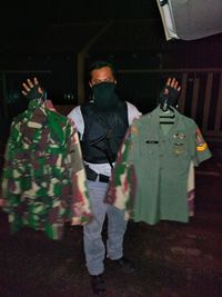 Barang bukti yang diamankan / 