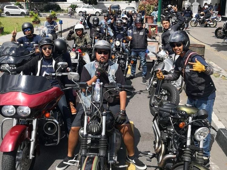 Ketika Pecinta Harley-Davidson Sportster Sambangi Jogja