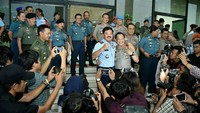 Pada Senin (11/12) kemarin, Marsekal Hadi menerima kedatangan Jenderal Tito di Mabes TNI, Cilangkap, Jakarta Timur (Foto: Dok. Puspen TNI)