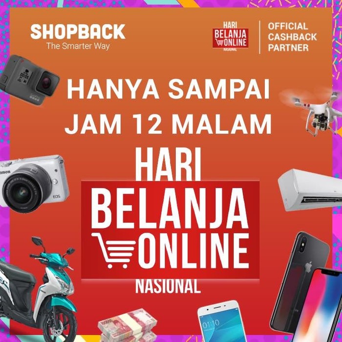 Harbolnas Sampai Jam 12 Malam Ini Tv Hingga Gopro Hanya Rp 12 000
