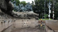 Nantinya, Patung karya Nyoman Nuarta tersebut bakal direnovasi di bagian lantai kolam.