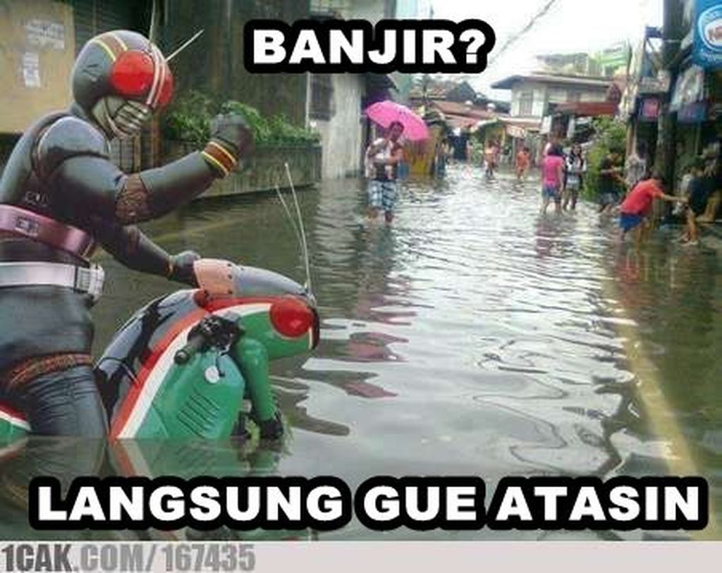Deretan Meme Jakarta Banjir Yang Bikin Nyengir Foto 5