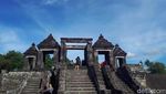 Foto: Kawasan Candi Ratu Boko yang Asri