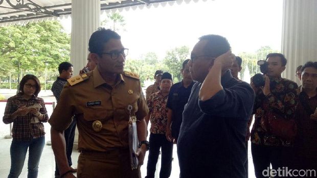 Sambangi Balai Kota, Taufik Tagih Coffee Morning ke Anies-Sandi