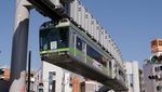 Canggih! Ada Monorail Terbalik di Jepang