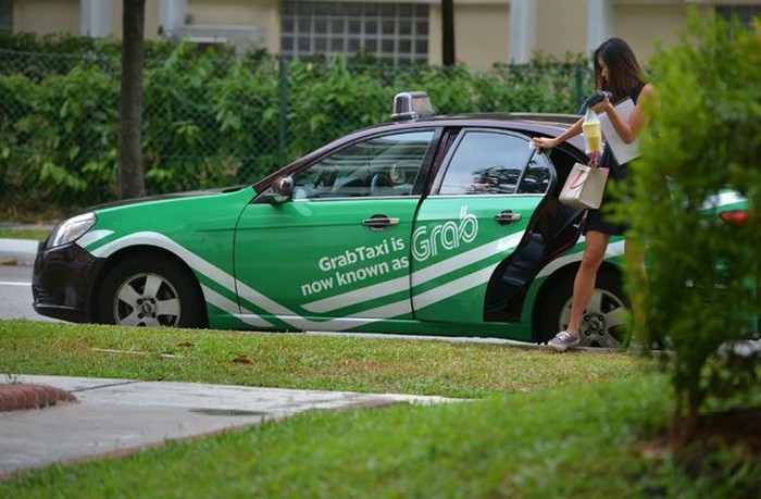 Taksi Grab. Foto: Istimewa Taksi Grab. Foto: Istimewa