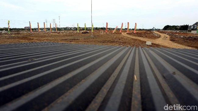 Proyek pembangunan stadion baru Persija. Foto: Rengga Sancaya Proyek pembangunan stadion baru Persija. Foto: Rengga Sancaya