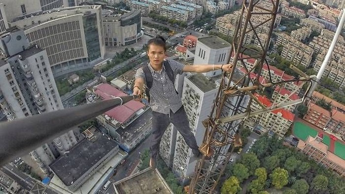 Salah satu aksi Yong Ning. Foto: Weibo Salah satu aksi Yong Ning. Foto: Weibo