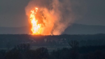 Foto: Begini Dahsyatnya Ledakan di Terminal Gas Austria