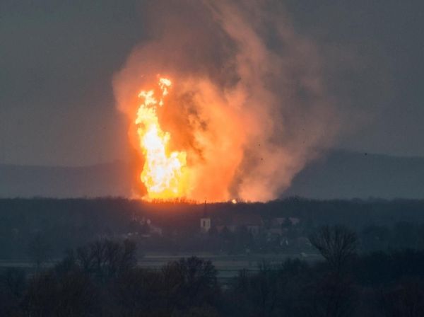 Foto: Begini Dahsyatnya Ledakan di Terminal Gas Austria
