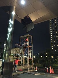 Tengah Malam, Plafon Gedung KPK yang Jebol Baru Dibenahi