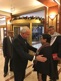 Menlu Retno bertemu Menlu Palestina Riyad al Maliki