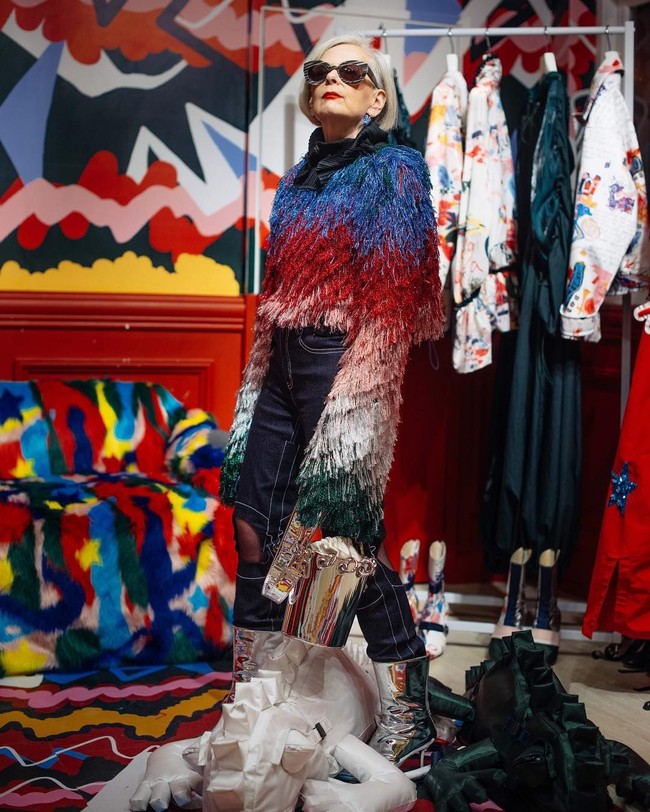 Berawal dari ketidaksengajaan, kini ia punya 270 ribu lebih followers di Instagram. Bahkan Lyn Slater kini menandatangani kontrak dengan agensi besar seperti Elite Models London. Foto: Dok. Instagram/Accidental Icon