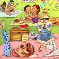 Meluangkan waktu untuk melakukan liburan atau piknik bersama juga jadi salah satu momen manis yang bisa dilakukan oleh pasangan. Foto: Instagram