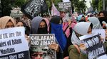 Seruan Khilafah Menggema di Kedubes AS
