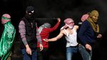 Aksi Pemuda Palestina Menentang Keputusan Trump