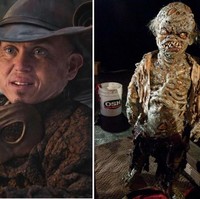 Lagi-lagi, aktor ini memerankan sebuah karakter seram. Kali ini untuk film Night of the Little Dead, aktor berbadan kecil ini didandani seperti monster kecil. Seram banget! Foto: Instagram