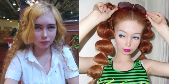 Lolita Richi juga termasuk salah satu wanita yang mirip Barbie. Gadis 18 tahun ini mengklaim bahwa dirinya tak pernah melakukan operasi plastik. Tubuh langsingnya alami bukan hasil bedah termasuk ukuran pinggangnya yang hanya 51 cm. Foto: Ist.