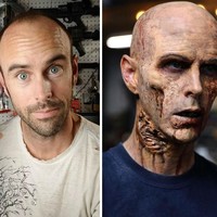Gordon Tarpley cukup sering didandani dengan special effect makeup. Kali ini untuk sebuah proyek bernama Tested. Foto: Instagram