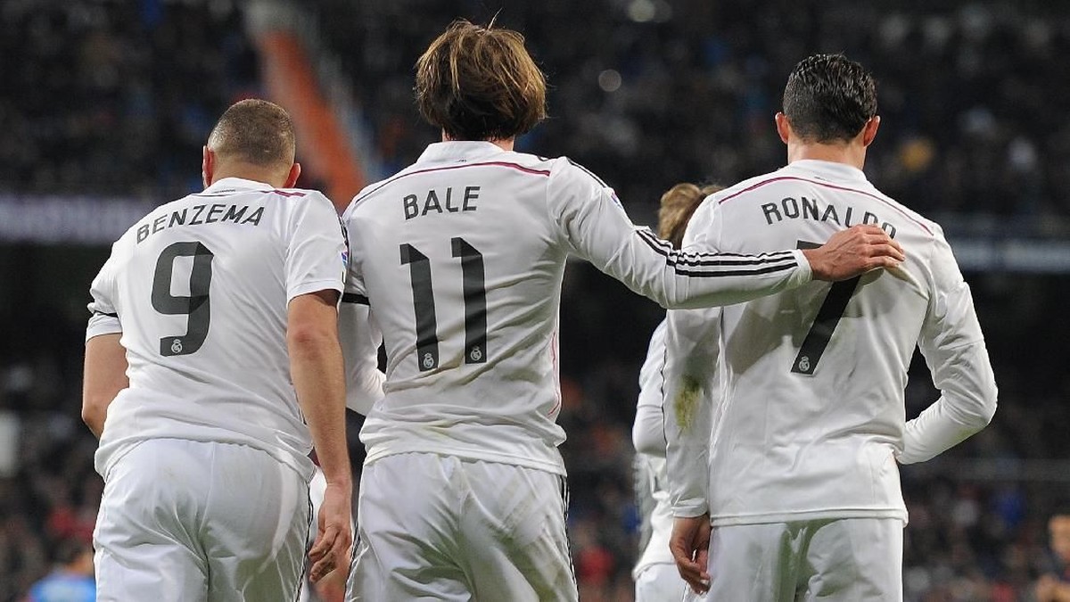 Trio BBC Real Madrid menyisakan Karim Benzema (Denis Doyle/Getty Images)