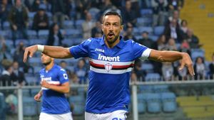 Video: Quagliarella Sabet Capocannoniere, Kalahkan Ronaldo Video: Quagliarella Sabet Capocannoniere, Kalahkan Ronaldo