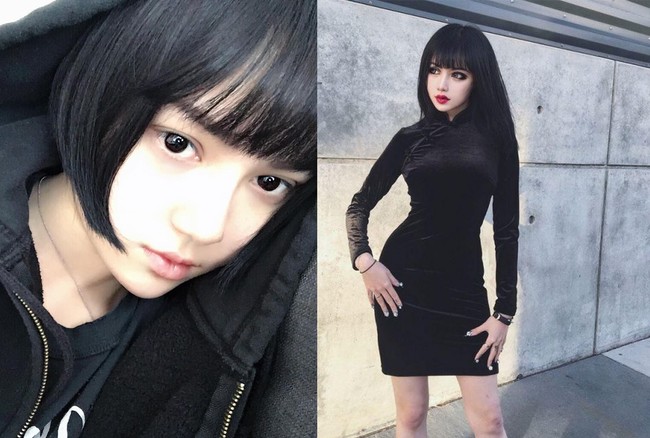 Kina Shen merupakan salah satu wanita yang penampilannya banyak dipuji mirip Barbie hingga tokoh animasi. Wanita asal China ini juga pernah memamerkan wajah aslinya tanpa makeup yang tetap terlihat manis. Ia mengklaim tak melakukan operasi plastik. Foto: Ist.