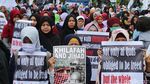 Seruan Khilafah Menggema di Kedubes AS