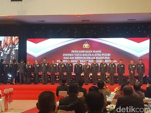 6 Polres dan 3 Kapolres Raih Penghargaan Indeks Tata Kelola Tinggi