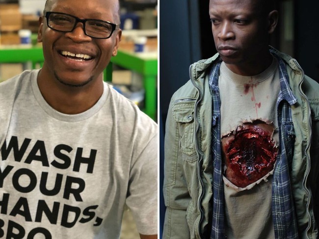 Bukan hanya untuk wajah, makeup special effect juga bisa diterapkan di badan yang diceritakan terluka. Foto: Instagram