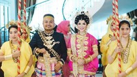 Tistha tampak cantik dengan busana pengantin adat Makassar. Foto: Instagram/tisthanurma