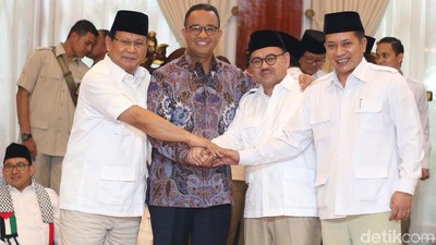 Gubernur Anies Hadiri Deklarasi Cagub Jateng Sudirman Said
