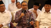 Anies mengatakan kedatangannya di saat jam istirahat makan siang.